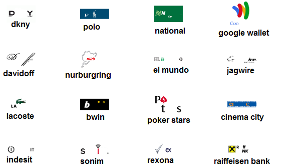 Solution du niveau 16 du logo quiz